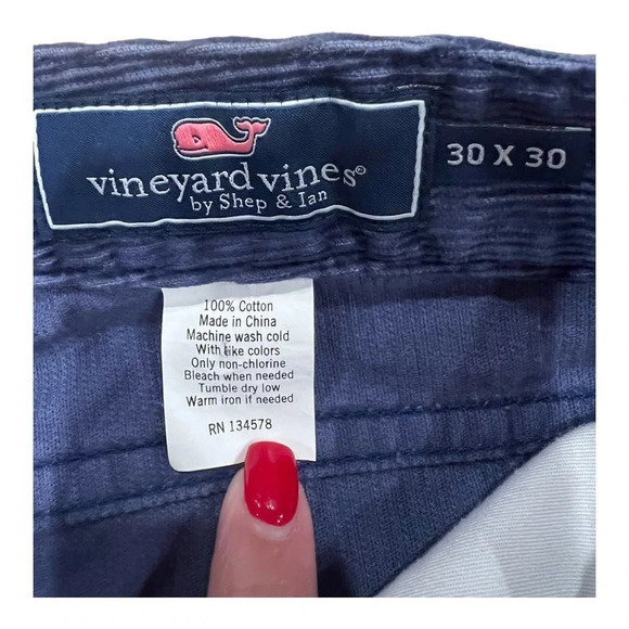 Vineyard Vines Classic Fit Corduroy Pant - Picture 2 of 4